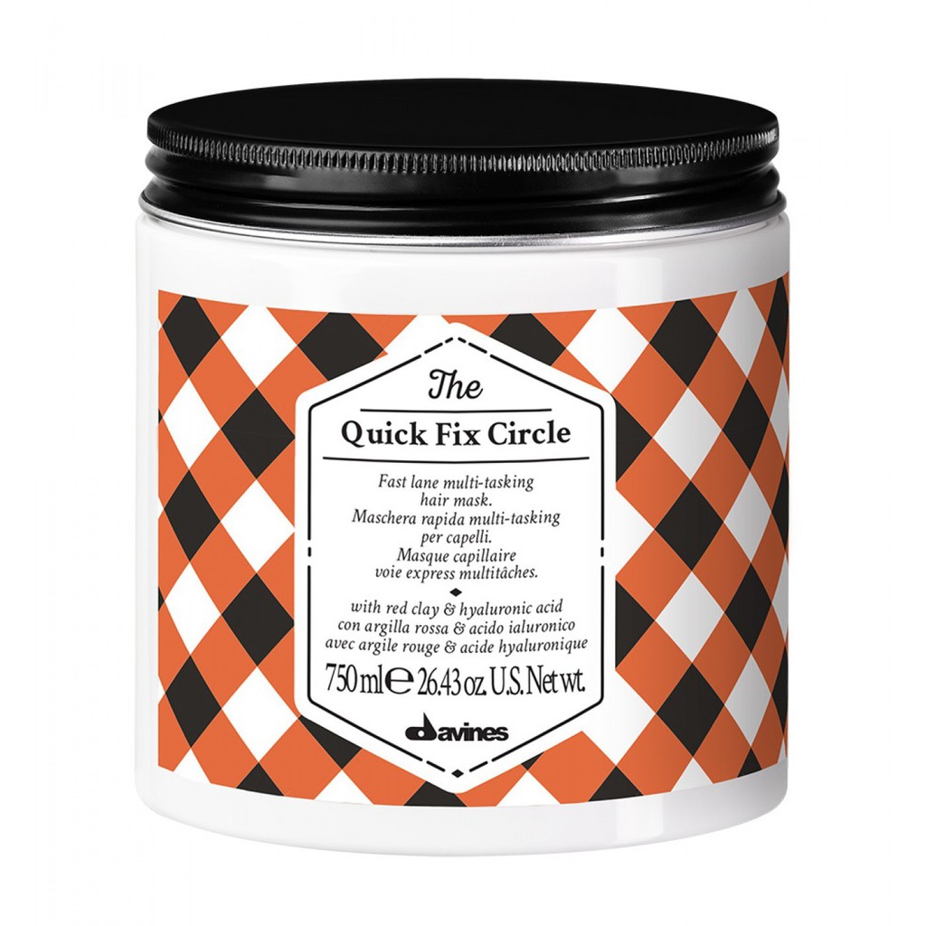 Mặt nạ phục hồi nhanh DAVINES THE QUICK FIX CIRLE Hair Mask 750ml