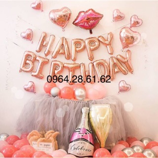 Sét bóng trang trí sinh nhật cho người lớn m08-bóng sự kiện - bóng sinh nhật cho người lớn