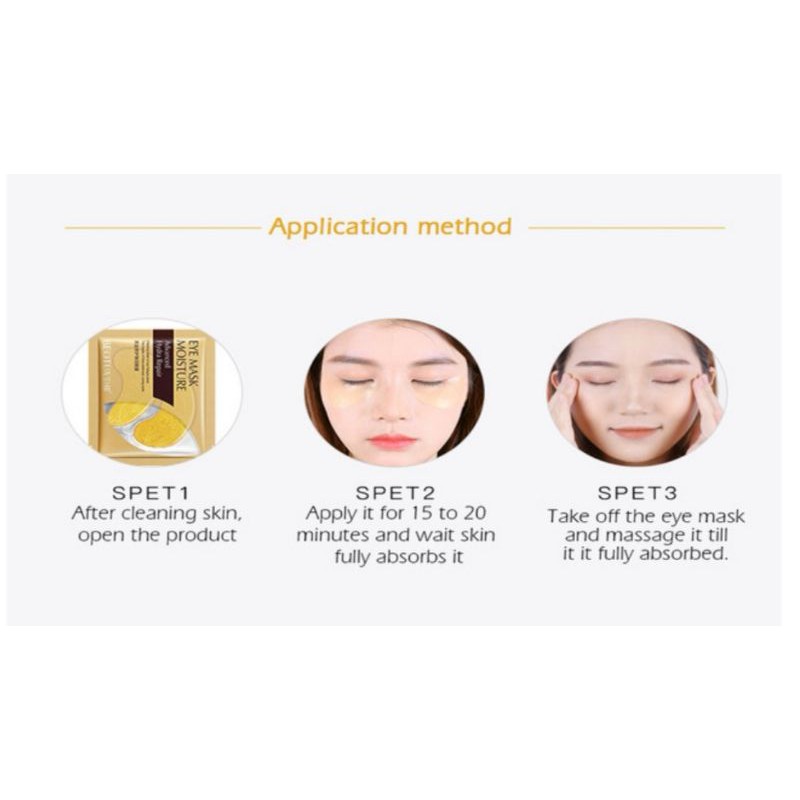 Mặt Nạ Mắt Dưỡng Ẩm Tinh Chất Vàng Thương Hiệu Beautskin | BigBuy360 - bigbuy360.vn