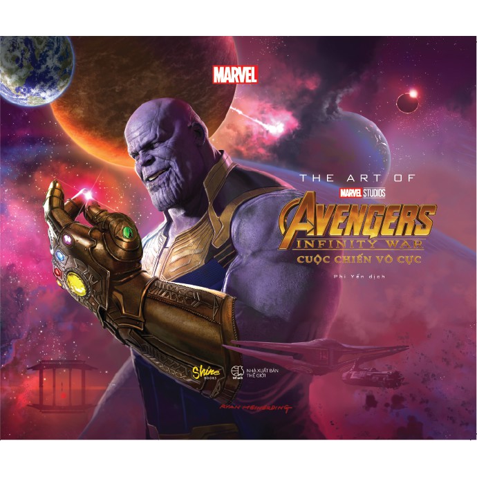 Sách - The Art Of Marvel Studios Avengers Infinity War - Cuộc Chiến Vô Cực (Bản thường)