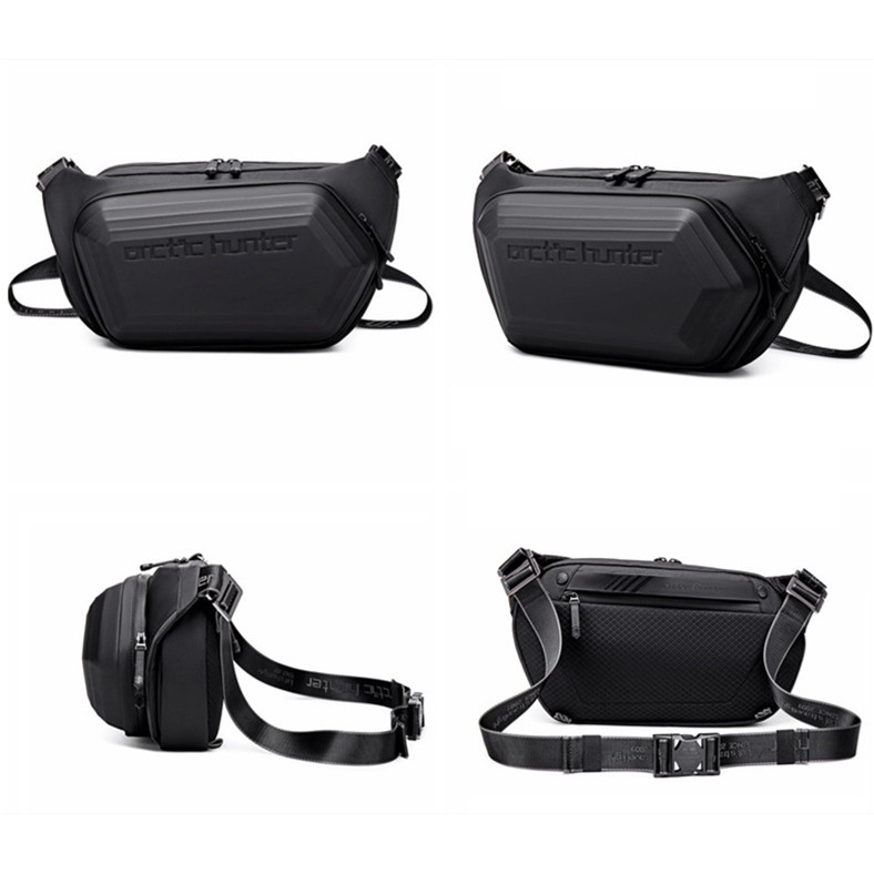 ARCTIC HUNTER New Chest Bag Men's Casual Sling bag Business Handbag Waterproof Shoulder Bag Large Capacity Messenger Bag