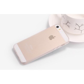 Ốp iphone 5 5s dẻo trong