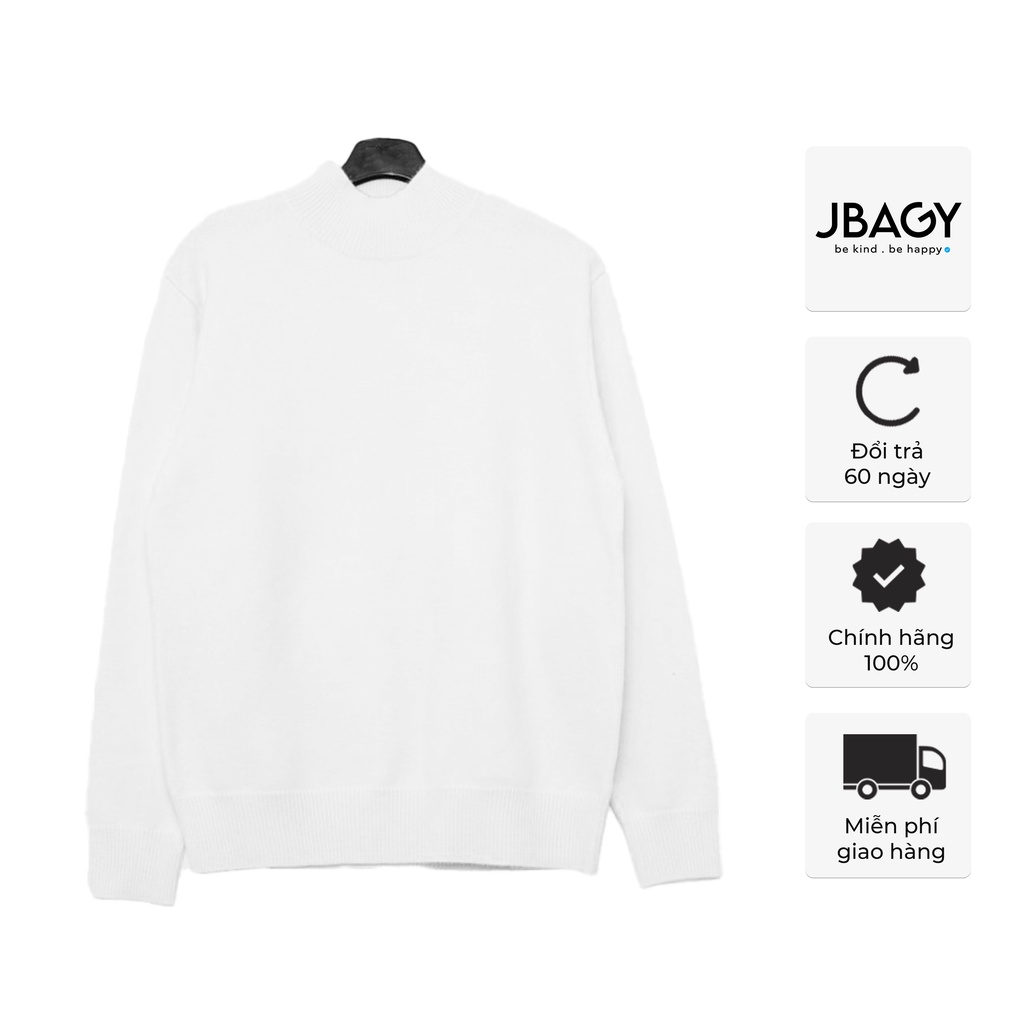 Áo len nam cổ lọ COLO cao cấp phong cách hàn quốc chất liệu len Tici mềm mại thương hiệu JBAGY - JL0102
