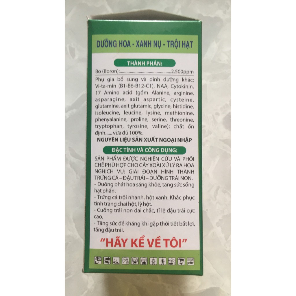 PHÂN BÓN VI LƯỢNG_LẤY NHỤY XOÀI