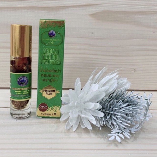 Dầu Gió 29 Vị Thảo Dược Thái Lan - AROMA THAI OIL PUYA BRAND - Chuyên Sỉ và Lẻ