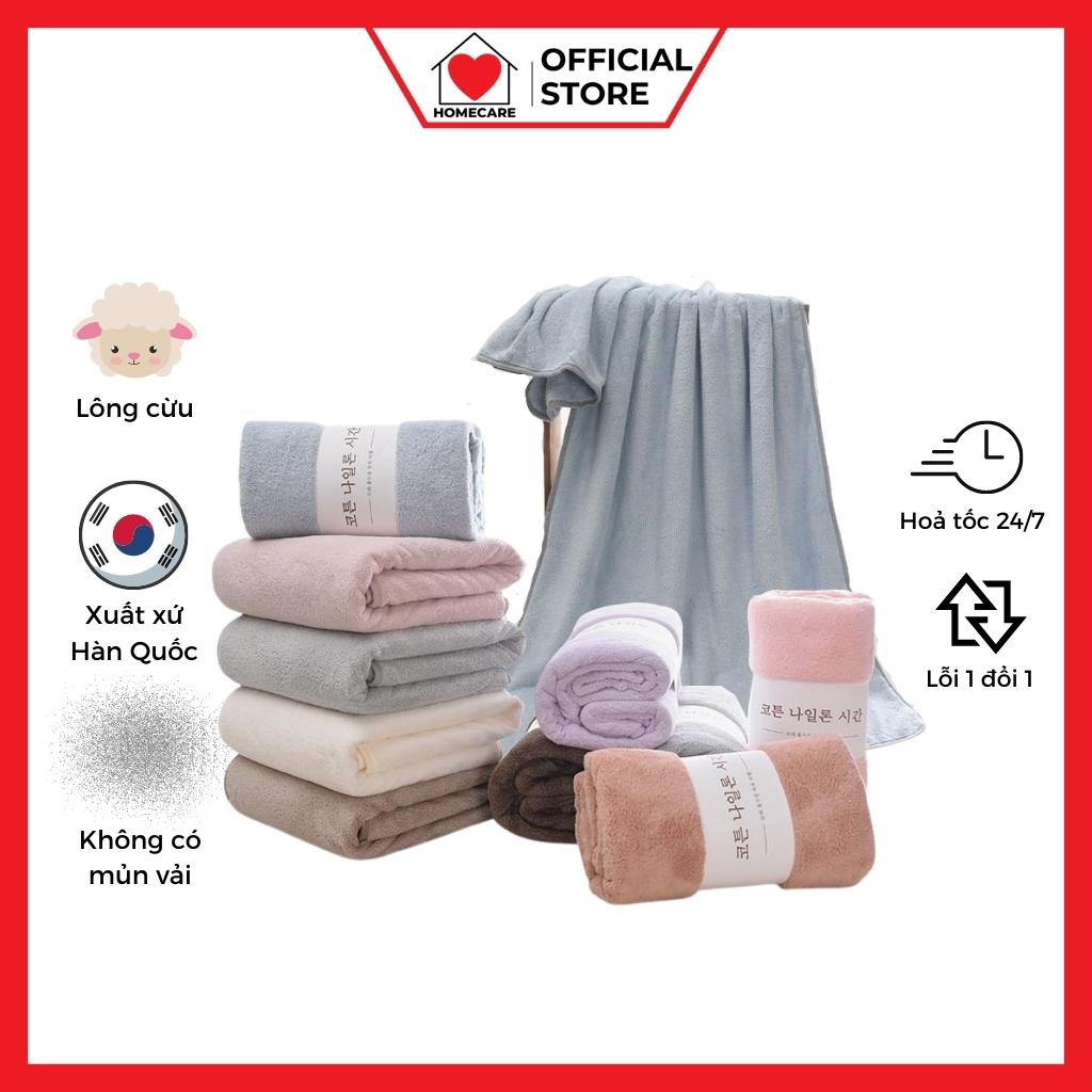 Khăn tắm 70x140, Khắn tắm Hàn Quốc cotton mềm mịn