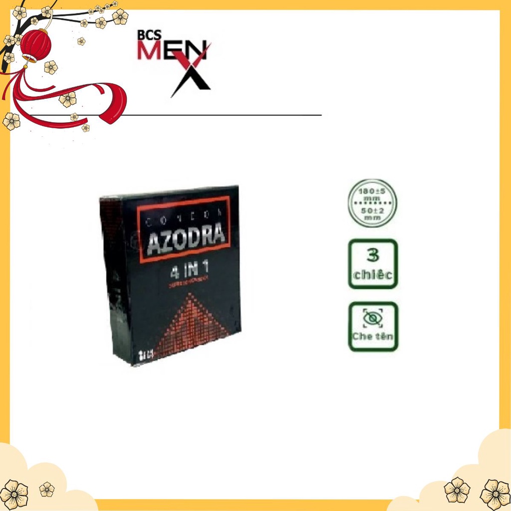 BAO CAO SU AZODRA 4 IN 1 HỘP 3 CÁI