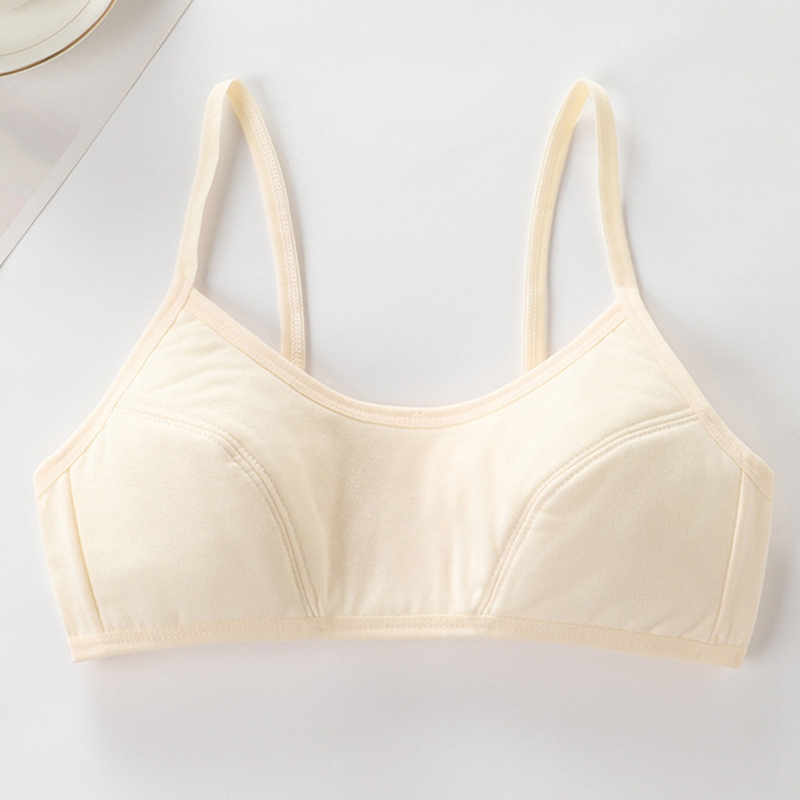 Bra Thể Thao Chất Cotton Cho Bé Gái 12-16 Tuổi