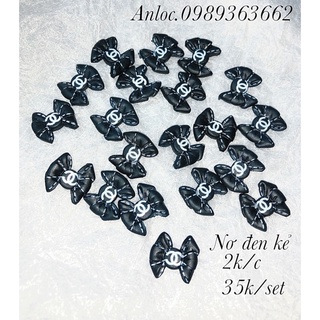 charm nơ quốc dân đính móng
