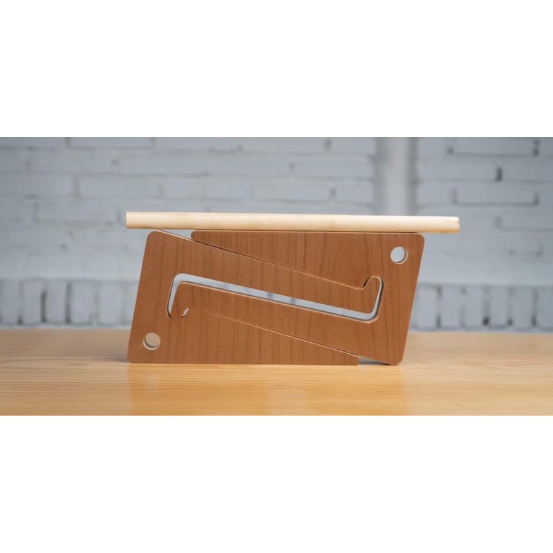 Kệ gỗ tản nhiệt Giá đỡ cho Laptop Macbook chất liệu gỗ Handmade