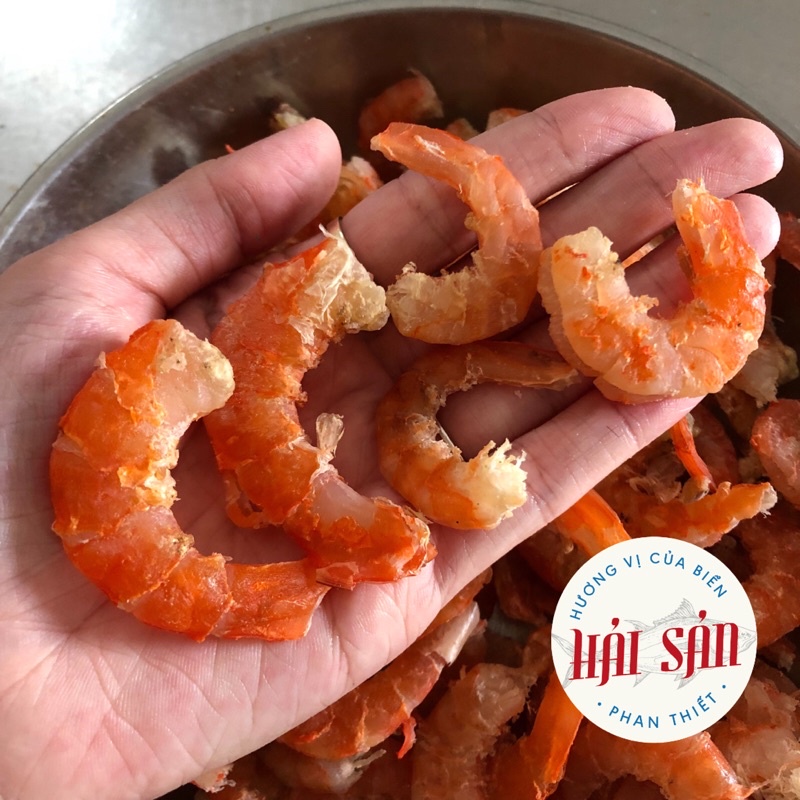 Tôm Nõn Khô Phan Thiết - Cực Ngon Cực Ngọt - Nấu Canh, Kho Quẹt (Hình thật) Dried Shrimp