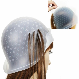 1 Mũ Silicone Nhuộm Tóc Highlight & Móc Đồ Ăn
