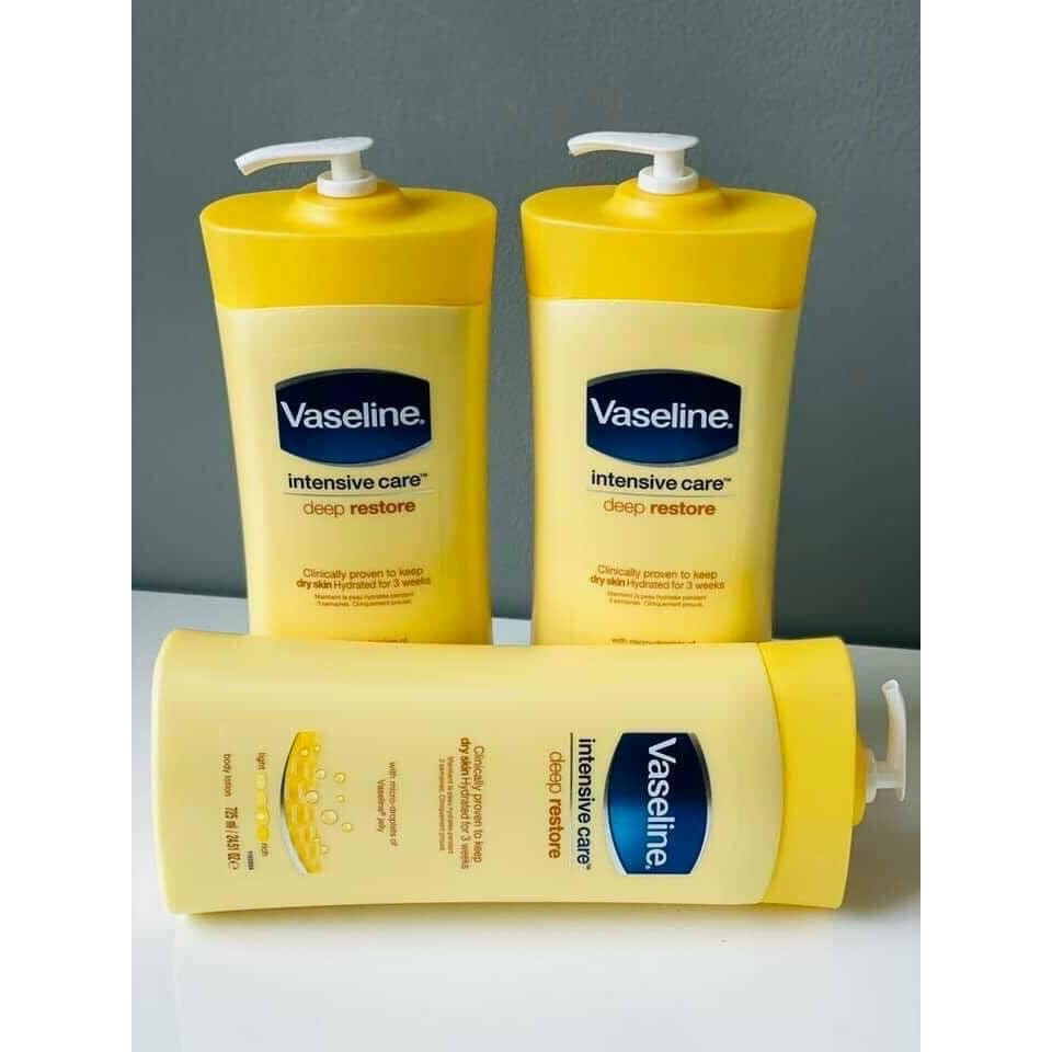 Sữa dưỡng thể Vaseline vàng
