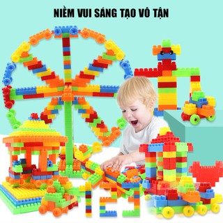 Đồ Chơi Lắp Ráp Bằng Nhựa  Dành Cho Các Bé, Đồ Chơi Xếp Hình