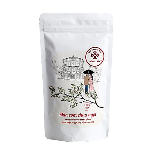 Ô MAI 12 MÙA HOA TÚI ZIP HỒNG LAM