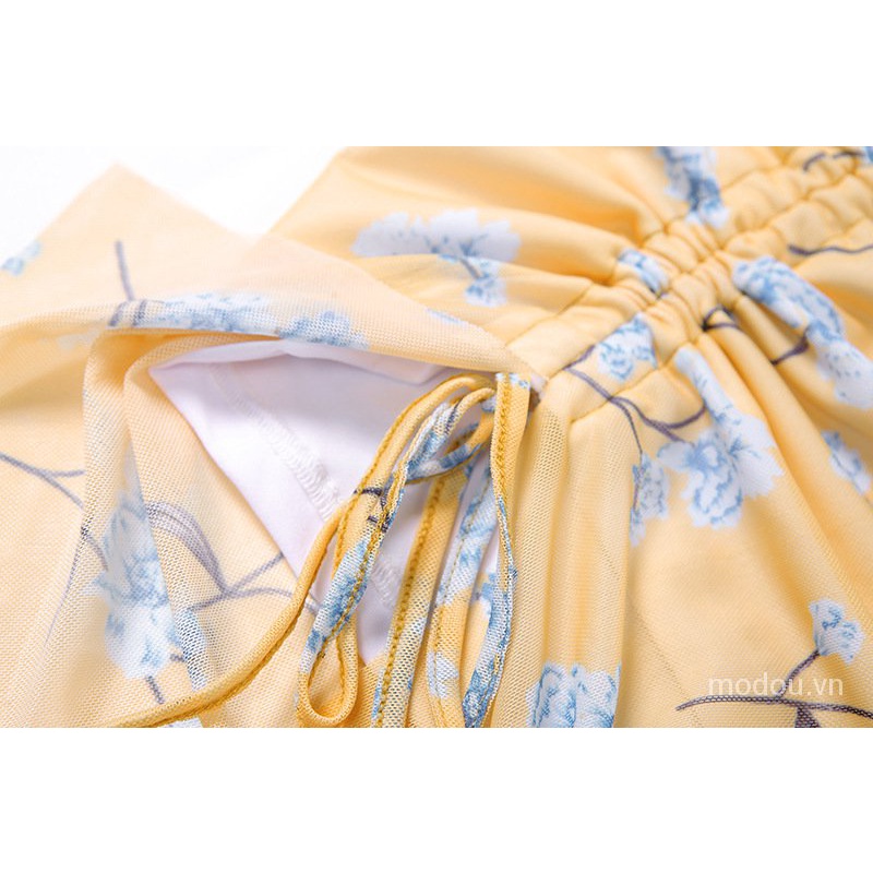 Đầm Ôm Cúp Ngực In Họa Tiết Gợi Cảm Cho Nữ