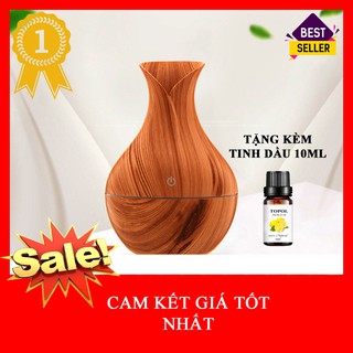 máy xông tinh dầu, bình xông tinh dầu mini, tặng kèm tinh dầu