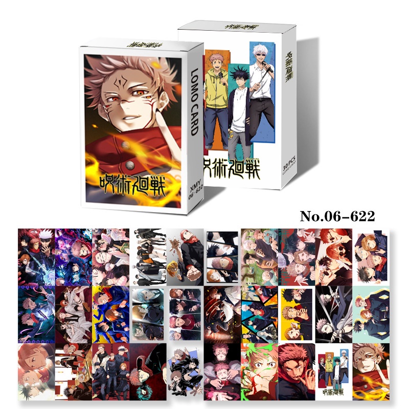 Haikyuu,Hunter×Hunter,Demon Slayer,Black Clover,Attack on Titan,NARUTO,Jujutsu Kaisen,Chainsawman,ONE PIECE,My Hero Academia,Re:Life In A Different World Photocard Lomo Card
