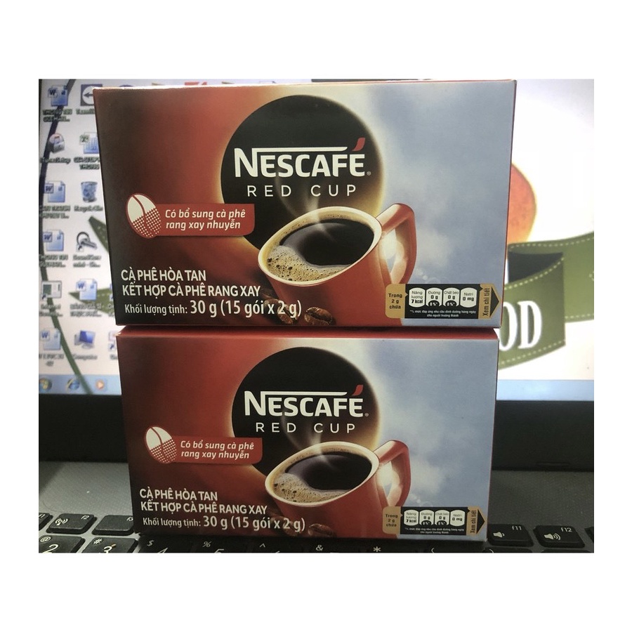 COMBO 2 HỘP NESCAFE RED CUP MINI 30gr (Red cup 30g mini) date T12/2022