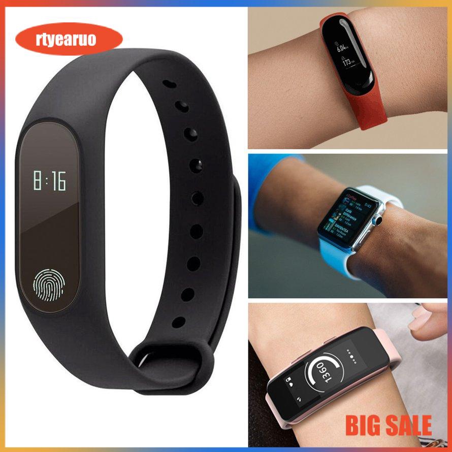 【199k0207】0.42 Inch OLED APP Message Reminder Heart Rate Monitor Smart Wrist Watch