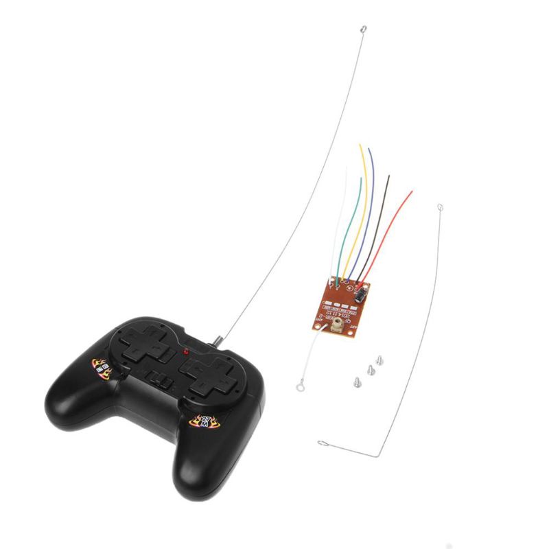 Bảng mạch thu tín hiệu anten 27Mhz kèm điều khiển từ xa 8 nút 4CH DIY cho SN-RM9