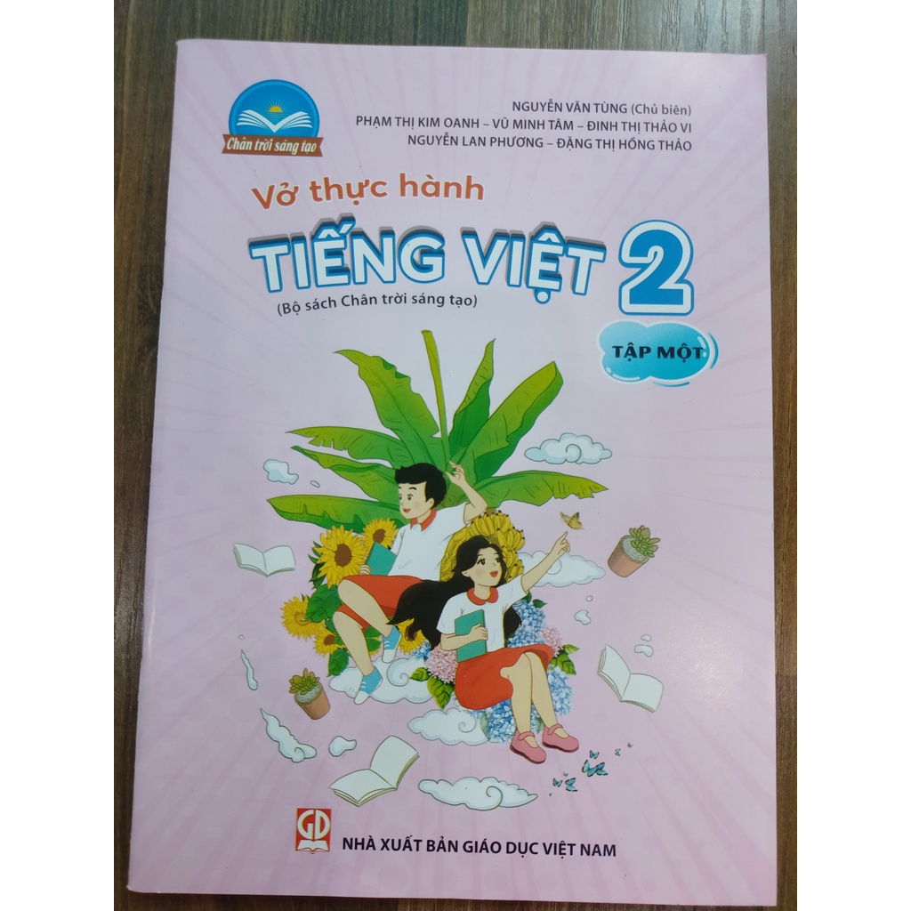 Sách - Combo Vở thực hành Tiếng Việt 2 - tập 1 + 2 (Bộ sách Chân trời sáng tạo)
