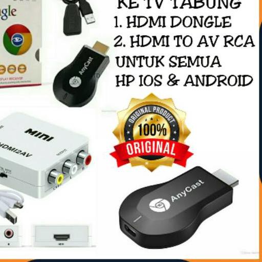 Bộ Chuyển Đổi Hdmi Dongle Anycast Hdmi Sang Av Rca Anycash Hdmi Anicash Wifi Anicash / Hp Sang Tv