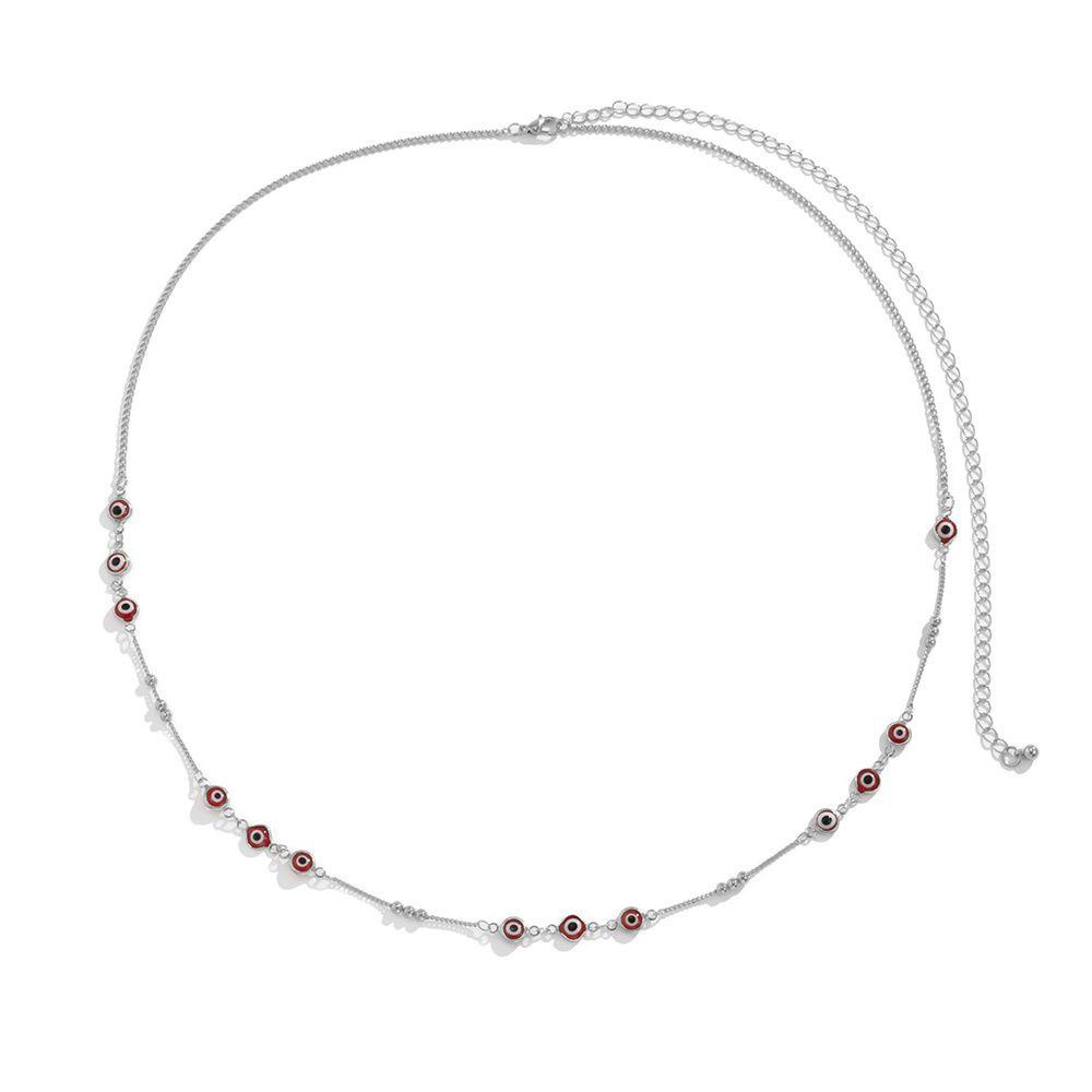 Dây Xích Đeo Hông Hình Mắt Quỷ Thời Trang Đi Biển Mùa Hè Cho Nữ