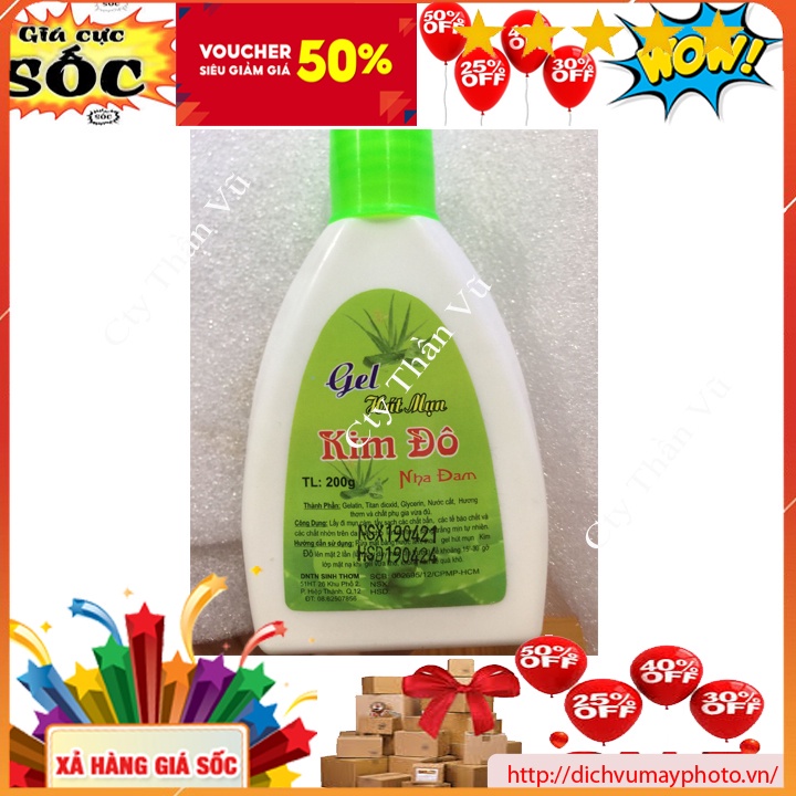 Gel lột mụn nha đam 200gr Lấy Sạch Mụn Cám Mụn Đầu Đen Tế Bào Chết Làm Sáng Da Se Khít Lỗ Chân Lông