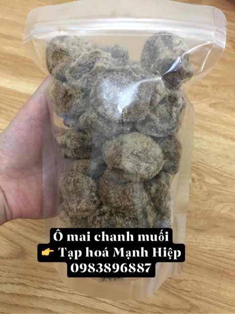 500gram ô mai chanh muối mặn ngậm ho