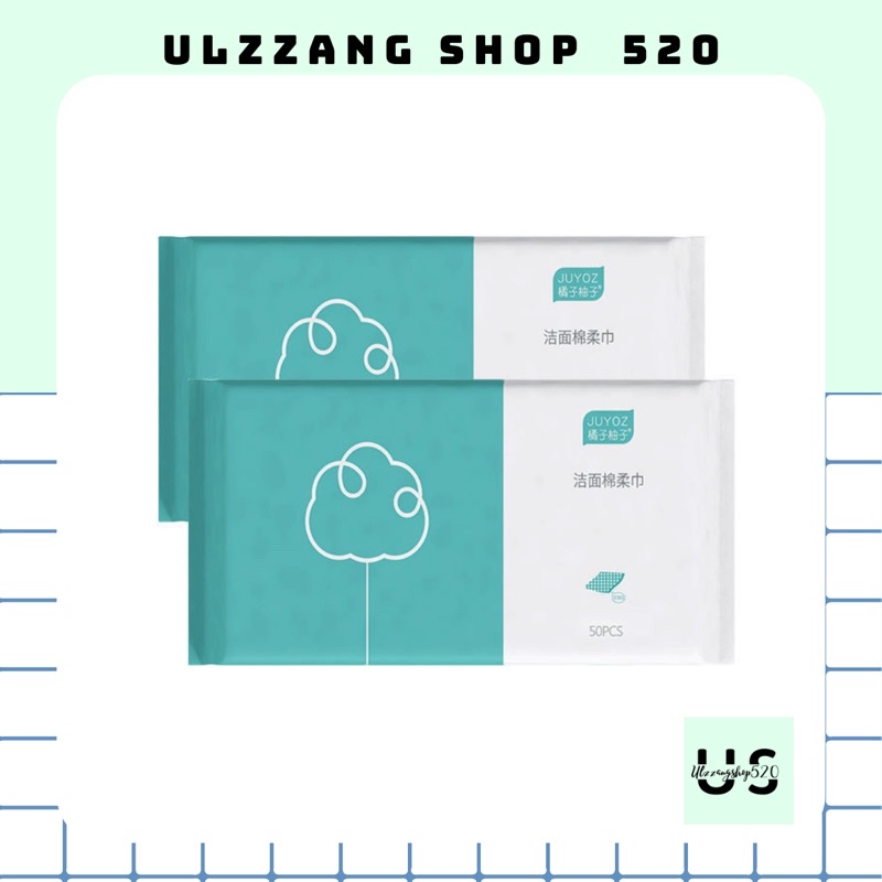 Túi khăn mặt khô Juyoz tẩy trang dùng 1 lần an toàn cho da dùng được cho mẹ và bé Ulzzangshop520