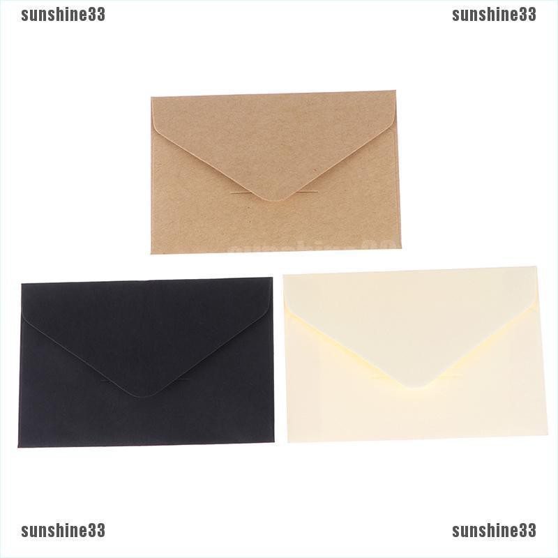 Bộ 20 Bao Thư Thủ Công Phong Cách Vintage Châu Âu