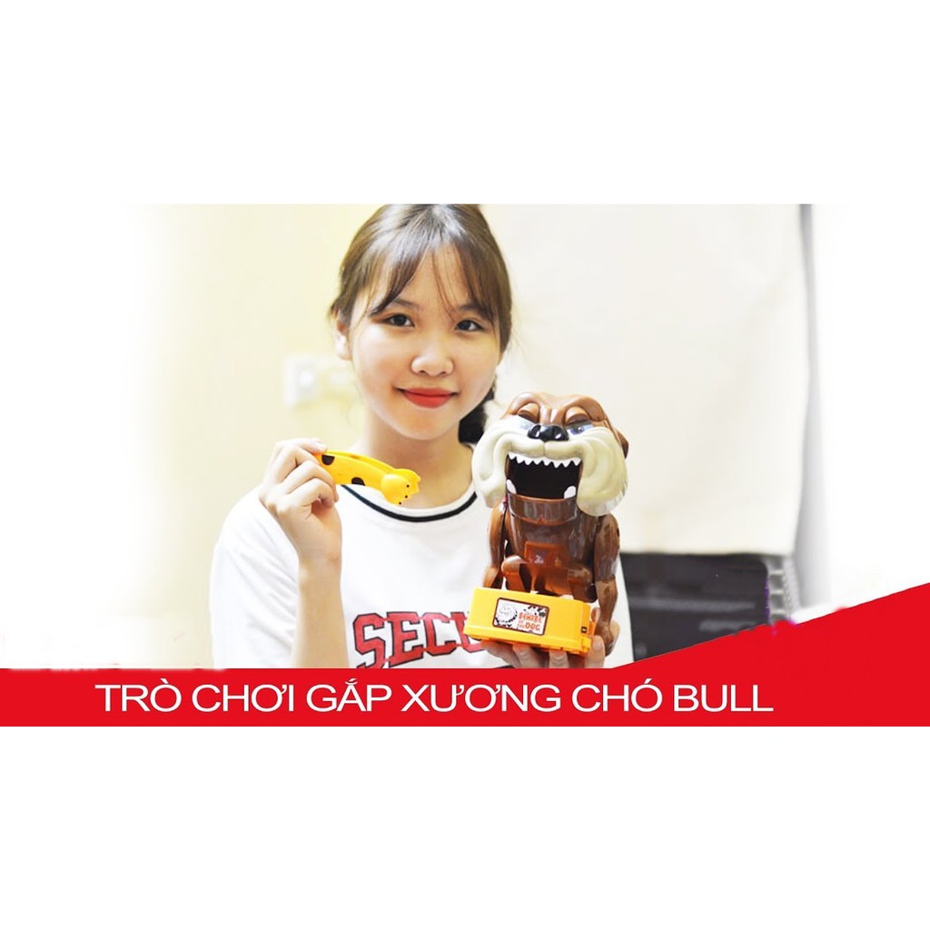 Bộ Đồ Chơi Gắp Xương Chó Bull SIZE LỚN - Beware Of The Dog WS5322 mã skuu SG4487