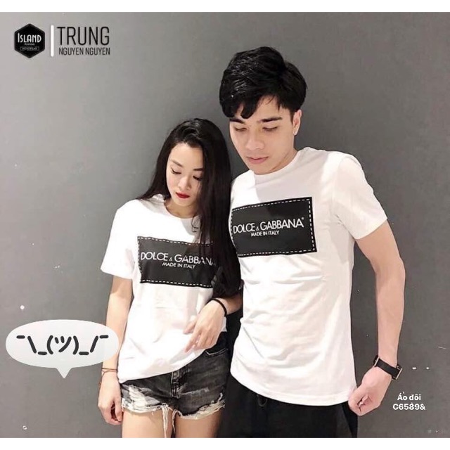 Áo đôi DOLCE (1 đôi gồm 2 áo )(C)