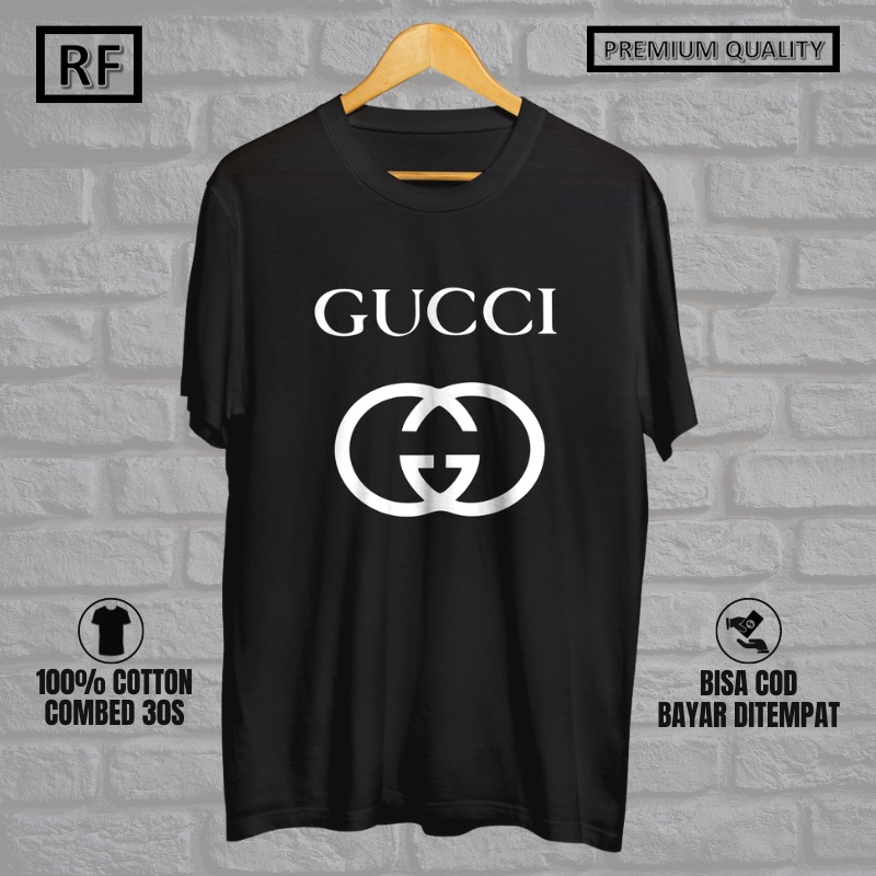 Áo Thun COTTON Hiệu Gucci Cao Cấp Hàng Mới Nhất 30S Cho Nam Và Nữ