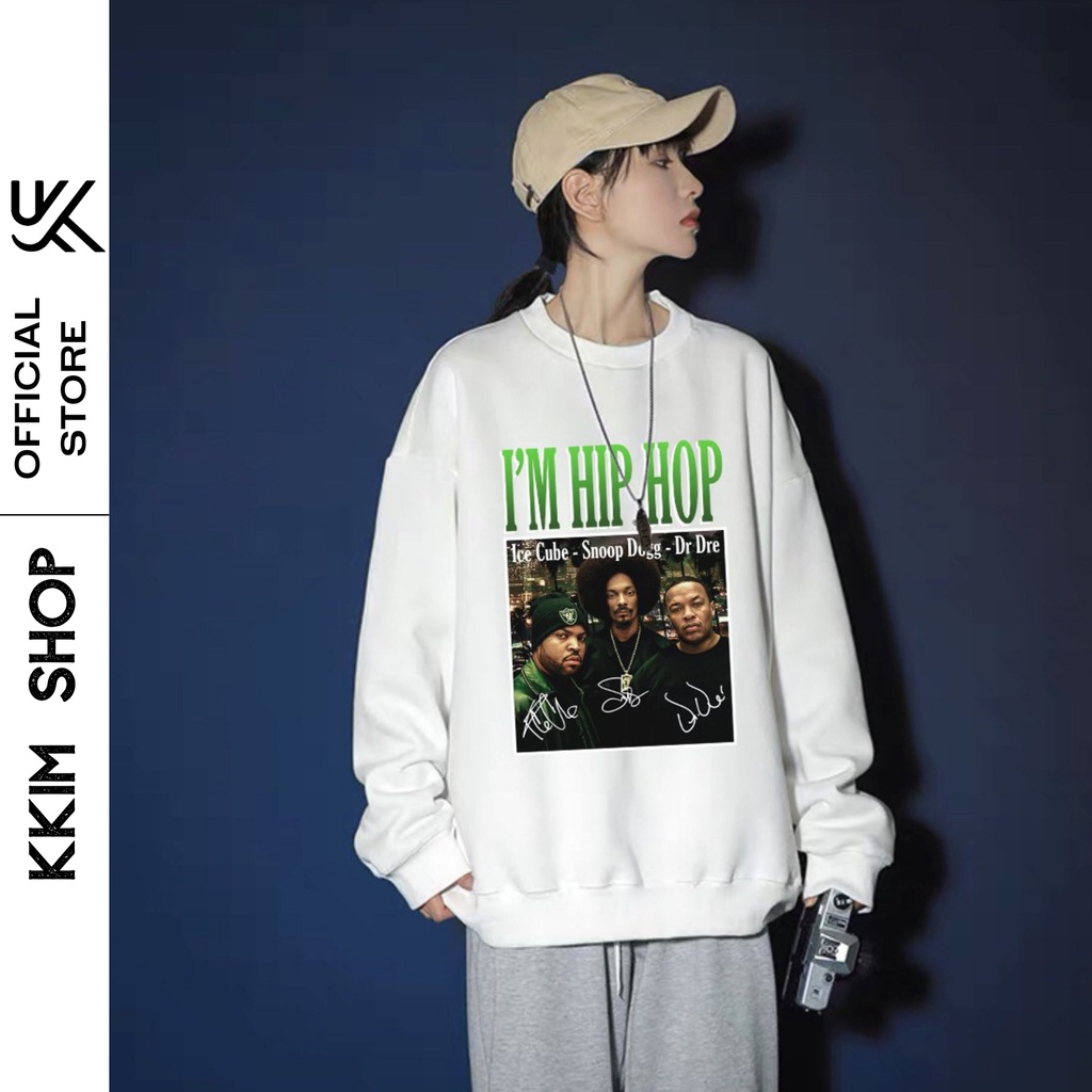 [Nhiều Mẫu] Áo nỉ Sweater HOT Trend, Áo Dài Tay Form RỘNG CHUẨN Xu Hướng, Unisex Nam Nữ KKim Style