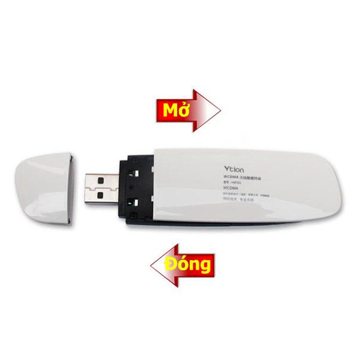 USB 3G 4G Dcom 3G 4G Vtion Tích Hợp Phát Wifi Tốc Độ Cao 12 thiết bị dcom 3g wifi