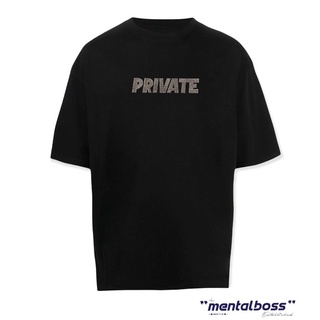 Áo thun đính đá Private Black