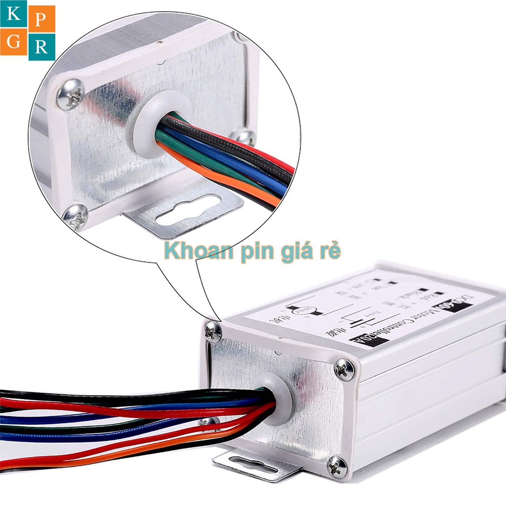 KPGR Mạch điều khiển tốc độ động cơ DC 1200W có đảo chiều