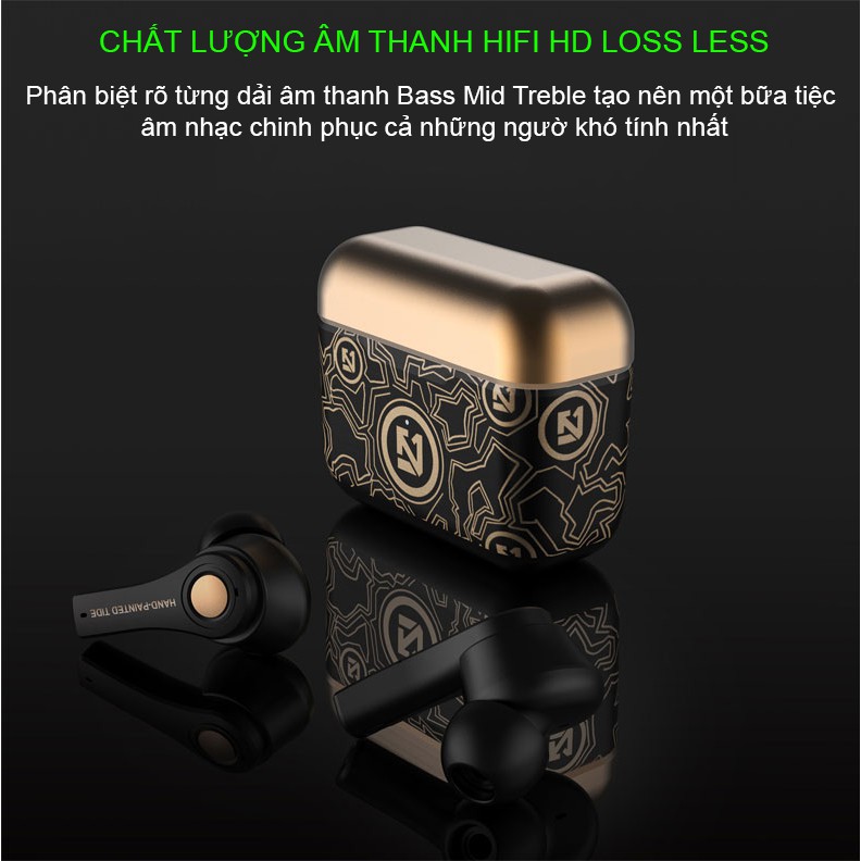 Tai Nghe Không Dây Bluetooth XCOM TS100 Phiên Bản 5.0 Sang Trọng Phục Vụ Những Người Khó Tính Nhất | BigBuy360 - bigbuy360.vn