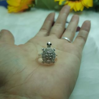 Nhẫn nữ bạc( nhẫn rùa)