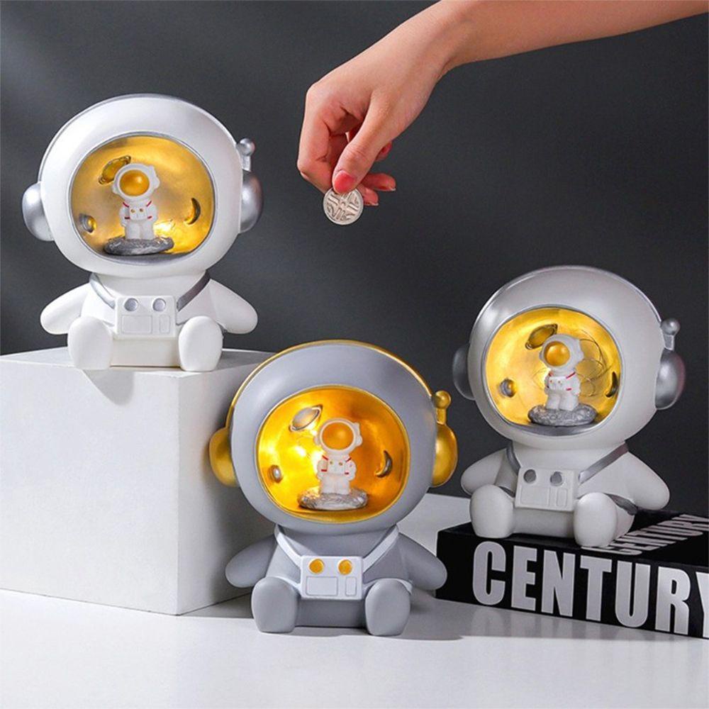 Đồ trang trí Phi Hành Gia Bằng Nhựa Resin Trang Trí Bàn Làm Việc