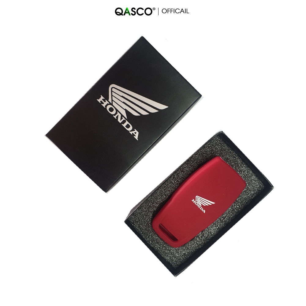 Bọc  chìa khóa HONDA smartkey 2021+ 2 nút màu đỏ