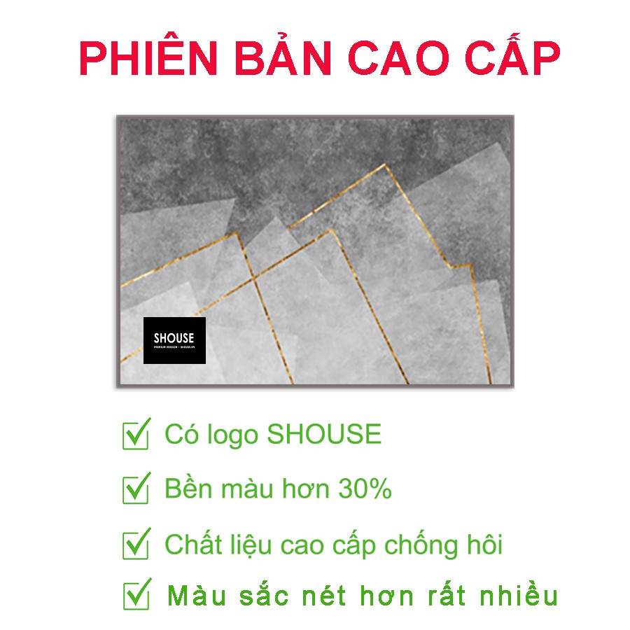 Thảm Chùi Chân Lau Chân trải sàn SHOUSE  đế cao su hút nước phòng khách phòng tắm 3d  hình thú chống trơn trượt cao cấp