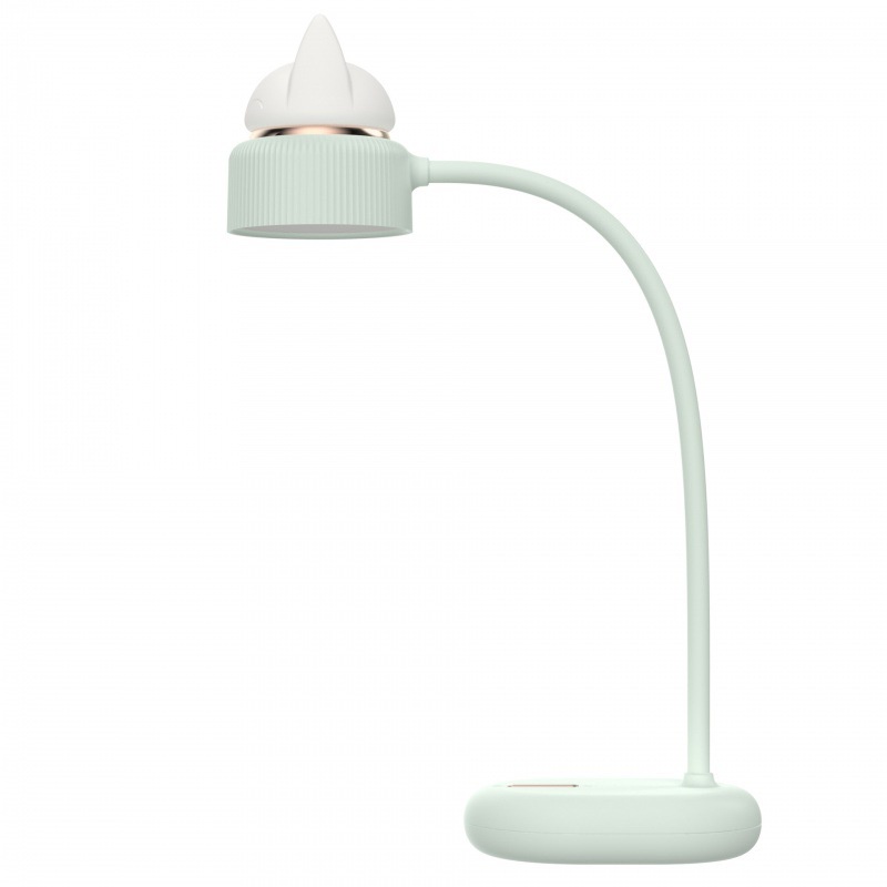 Đèn học chống cận thị, đèn học tích điện kèm Đèn Ngủ Silicon Hình Tai Mèo Thiết Kế Hiện Đại, Phù Hợp Với Mọi gia đình