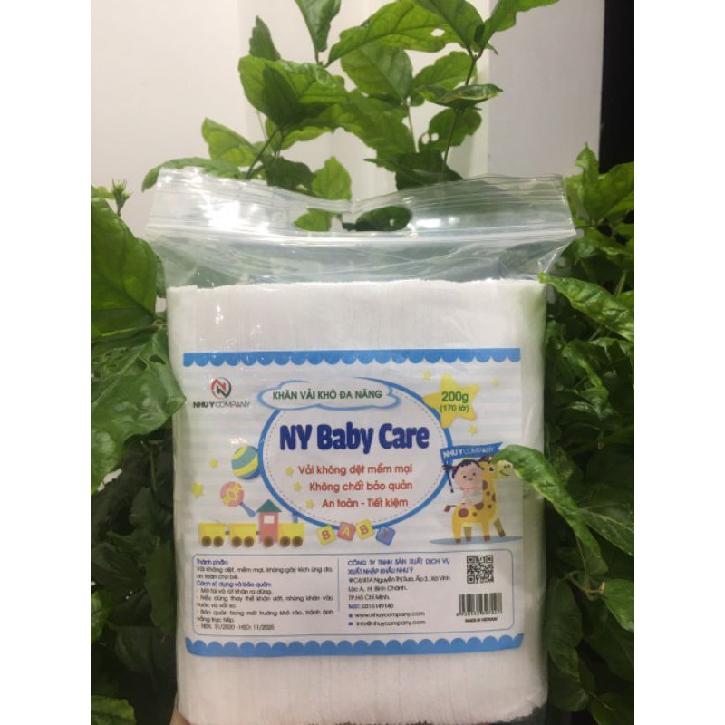 Khăn giấy khô đa năng NY BABY CARE