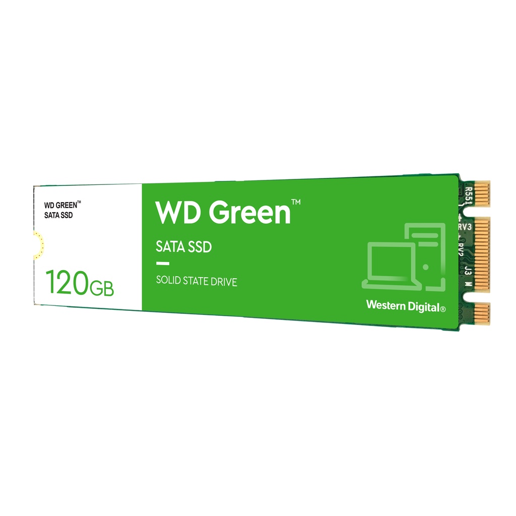 Ổ cứng SSD Western Digital green M.2 2280 Sata III 120GB WDS120G3G0B - New version 2022