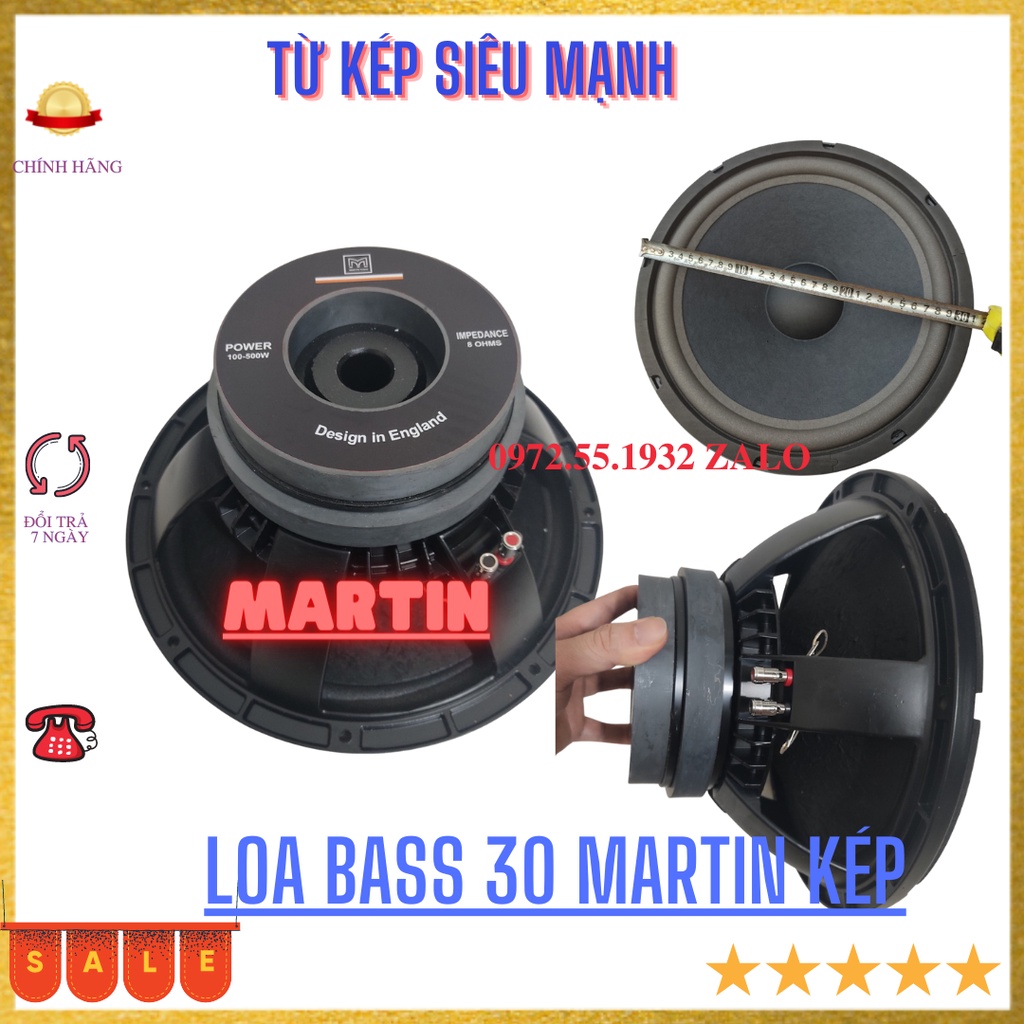 Loa bass 30 matin xương nhôm đúc từ kép công suất lớn hàng nhập khẩu chất lượng cao giá 1 chiếc-loa bát 30