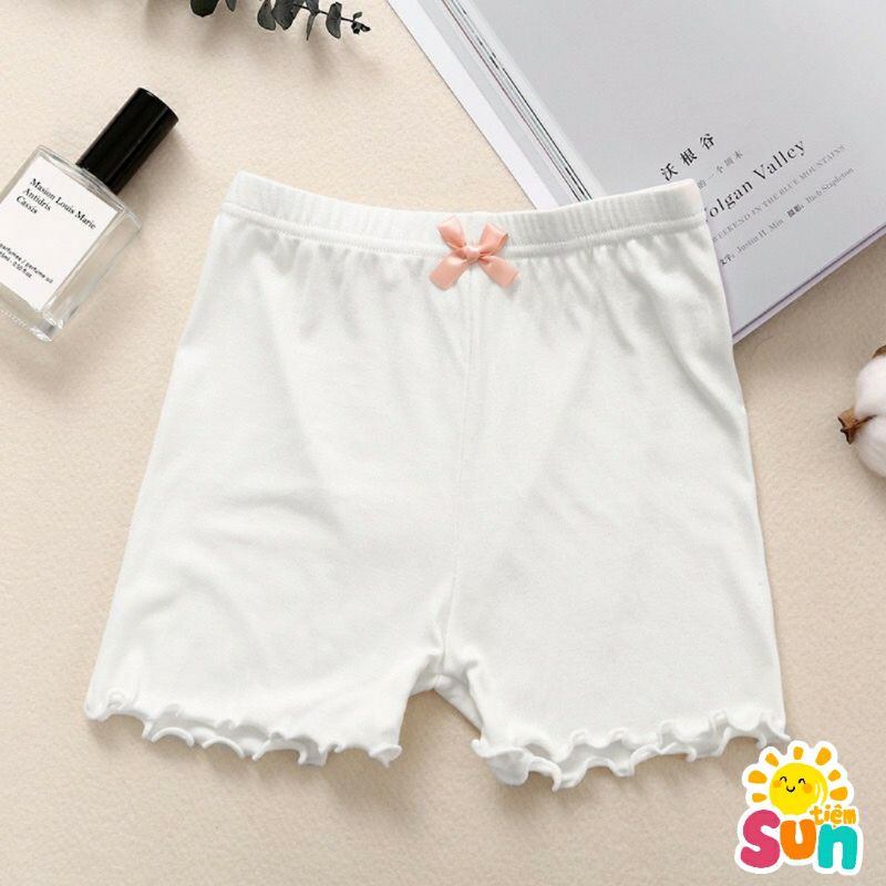 Set 4 quần mix màu  Quần chíp đùi cho bé gái size 10-28kg  Cotton mềm mịn mát, co giãn tốt