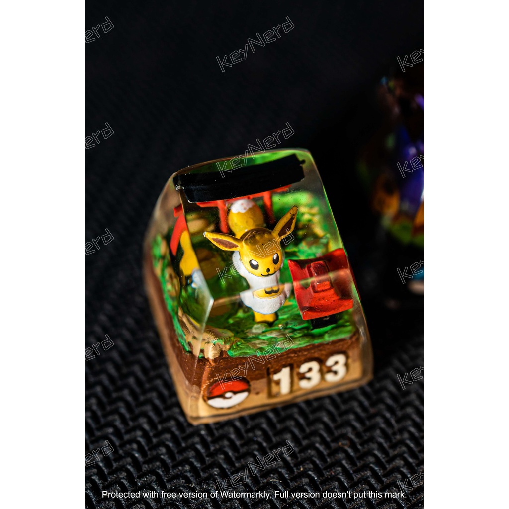 Keycap resin pokemon - nút bàn phím cơ - artisan